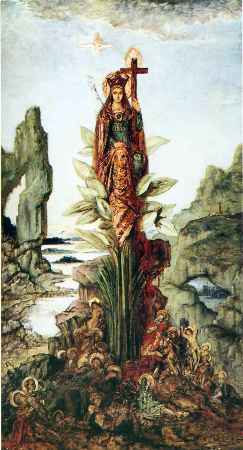 Gustave Moreau, Mystic Flower, 1890