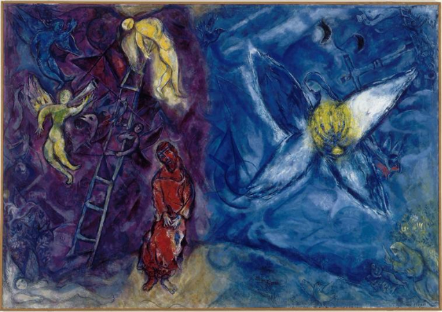 Marc Chagall, The Jacob's Dream, 1954