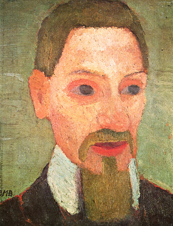 Paula Modersohn-Becker, Portrait of Rainer Maria Rilke, 1906