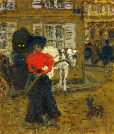 Pierre Bonnard, Woman On The Street, 1894