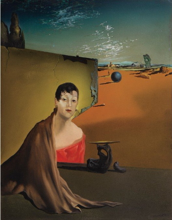 Salvador Dali, Portrait de Madame Ducas, 1935