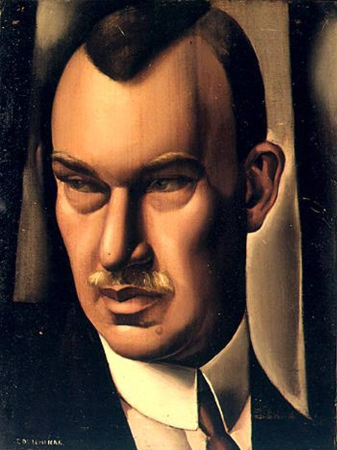 Tamara de Lempicka, Portrait of Baron Kuffner, 1932