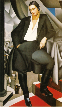 Tamara de Lempicka, Portrait of the Duchess of La Salle, 1925