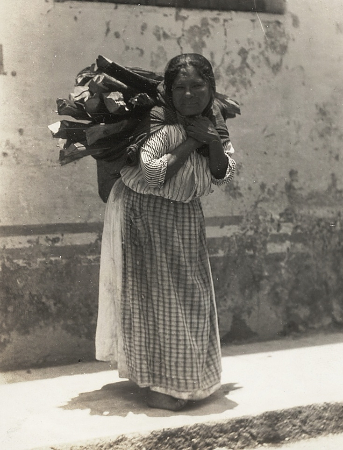 Tina Modotti, Woman Carrying Load of Wood, 1929