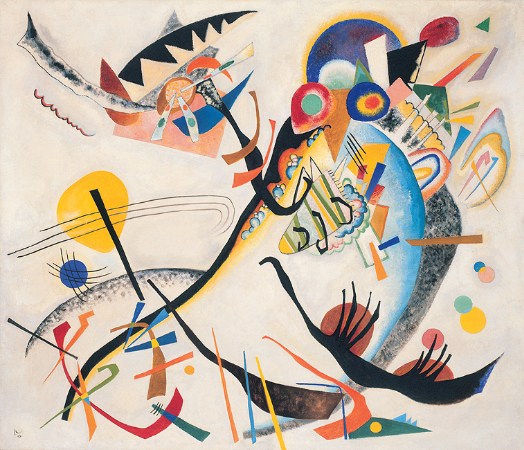 Wassily Kandinsky, Blue Segment, 1921