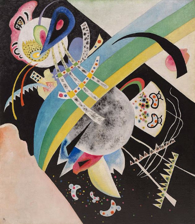Wassily Kandinsky, Circles On Black, 1921