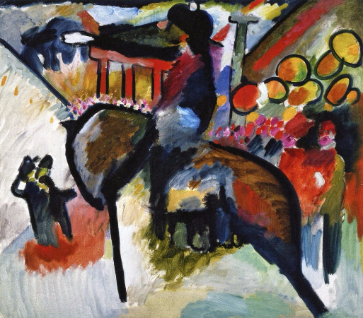 Wassily Kandinsky, Impression IV (Gendarme), 1911