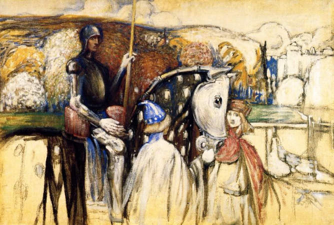 Wassily Kandinsky, Mounted Warrior, 1903