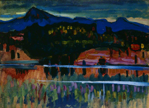 Wassily Kandinsky, Murnau am Staffelsee, 1905