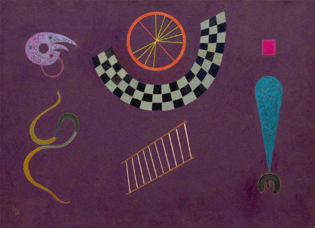 Wassily Kandinsky, Ribbon With Squares, 1944