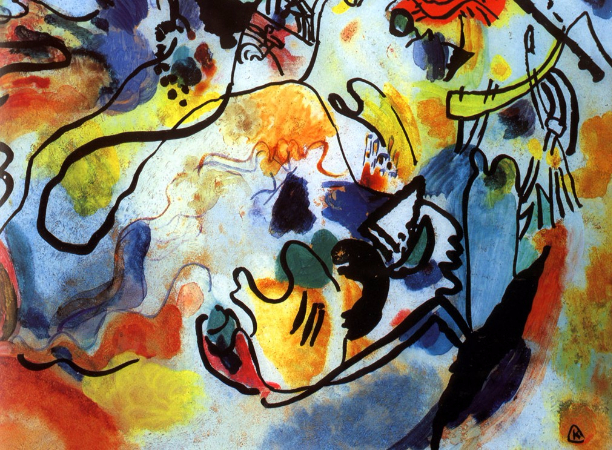 Wassily Kandinsky, The Last Judgment, 1912