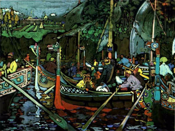 Wassily Kandinsky, Volga Song, 1906