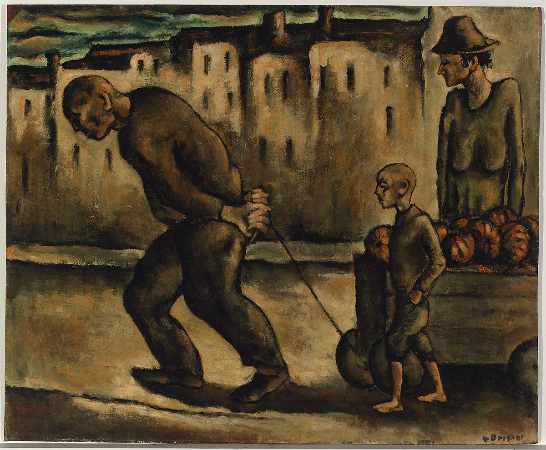Yosl Bergner, Pumpkins, 1942