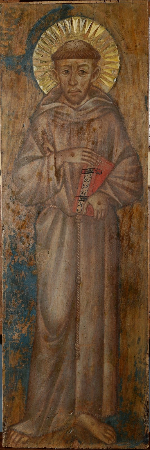 Cimabue, San Francesco, Particolare, 1280-1290