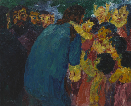 Emil Nolde, Christ and the Children, 1910