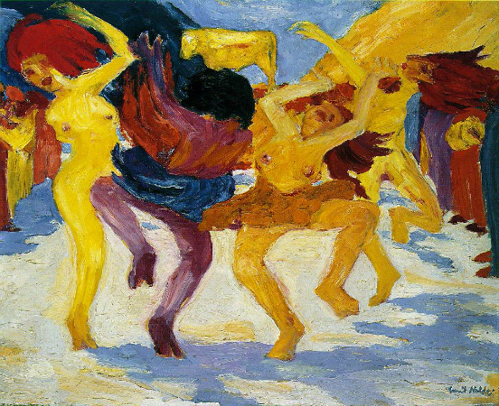 Emil Nolde, Dance Around The Golden Calf, 1910