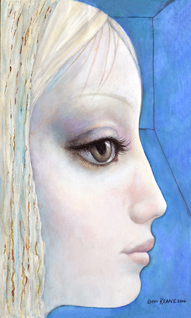 Margaret Keane, My Blue Side, 2006