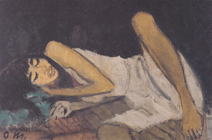 Otto Mueller, Liegende, 1914