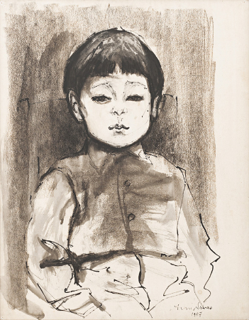 avni arbas, portre, 1957