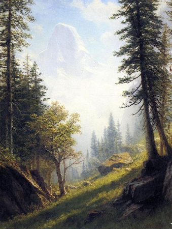 Albert Bierstadt, Among The Bernese Alps, 1859