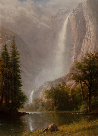 Albert Bierstadt, Yosemite Falls, 1870
