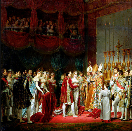 Georges Rouget, The marriage of Napoleon and Marie Louise, 1810