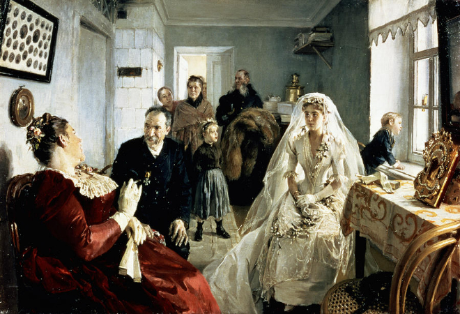 Illarion Mikhailovich, Before The Wedding, 1880