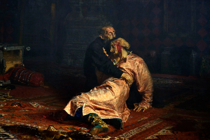 İlya Repin, Ivan The Terrible Killing His Son, 1885