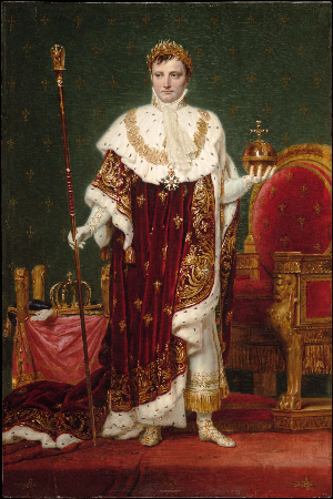 Jacques Louis David, Empire Napoleon I, 1807
