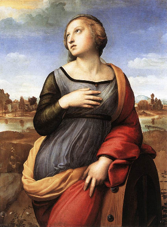 Raffaello Santi, Santa Caterina d'Alessandria, 1508