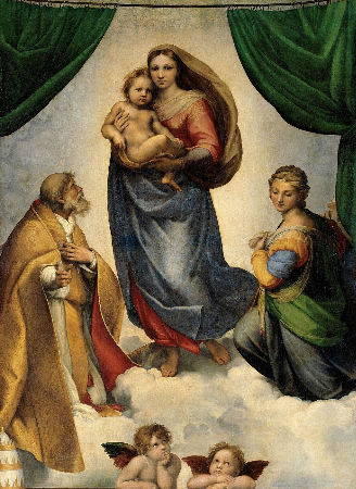 Raffaello Santi, Sistine Madonna, 1513-14