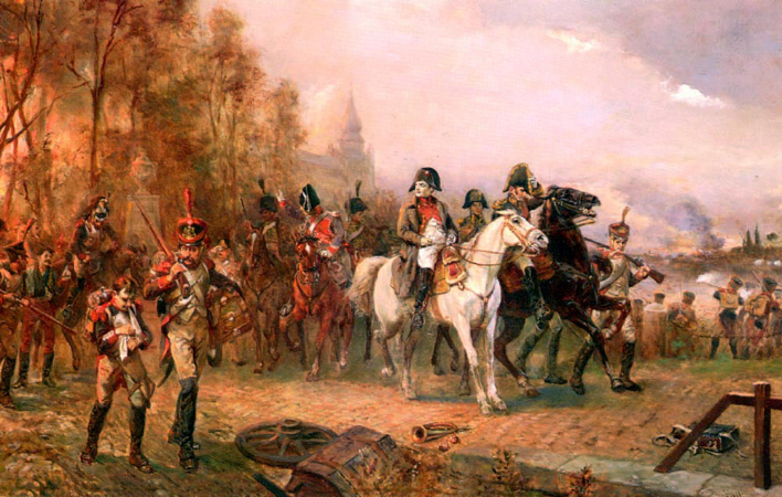 Robert Alexander Hillingford, Napoleone alla battaglia di Borodino, 1812