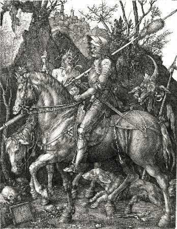 Albrecht Durer, Knight, Death and the Devil, 1513