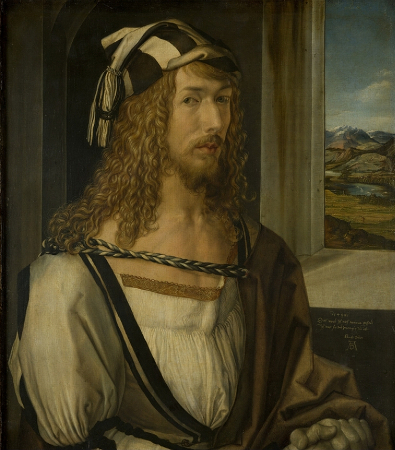 Albrecht Durer, Self Portrait, 1498