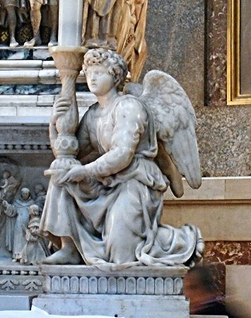 Angel, On The Shrine of Saint Dominic, Basilica of Saint Dominic, Bologna, İtalya, 1494