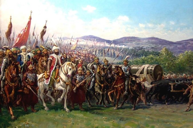 Fausto Zonaro, Mehmed II Conquering Constantinople, 1903