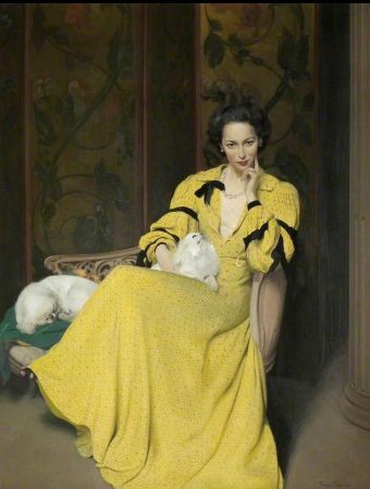 Herbert James Gunn, Pauline In The Yellow Dress, 1944