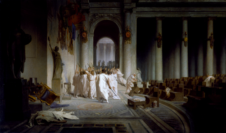 Jean-Leon Gerome, The Death Of Caesar