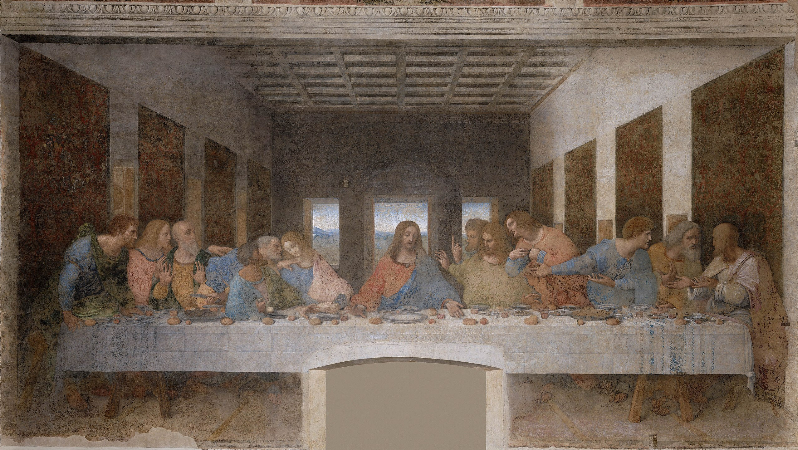 Leonardo da Vinci, The Last Supper, 1495-98