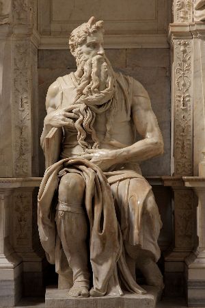 Michelangelo, Moses, 1513-15