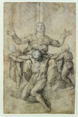 Michelangelo, Pieta for Vittoria Colonna, 1546