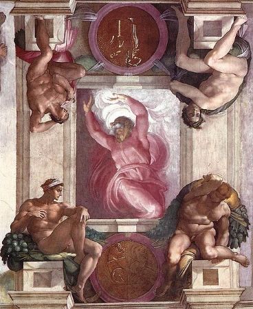 Michelangelo, Sistine Chapel (First Day Creation), 1508-1512