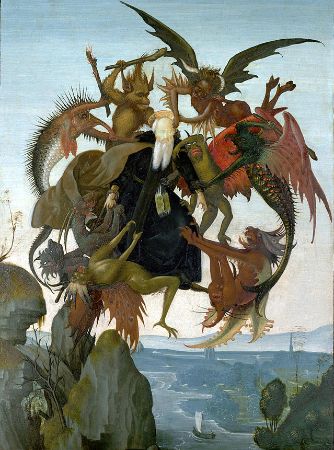 Michelangelo, The Torment of Saint Anthony, 1488