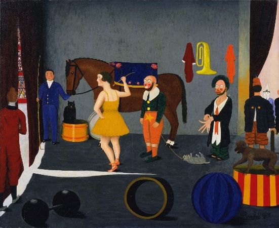 Camille Bombois, Before Entering The Ring, 1930-35