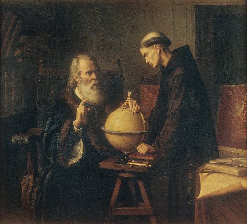 Felix Parra, Galileo Demonstrating The New Astronomical Theories At The University of Padua, 1873