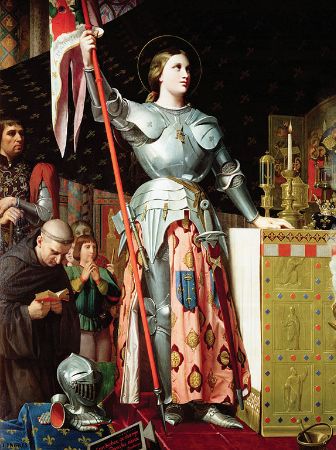 Ingres, Joan of Arc at the Coronation of Charles VII, 1854