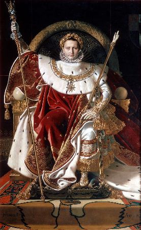 Ingres, Napoleon On His Imperial Throne, 1806