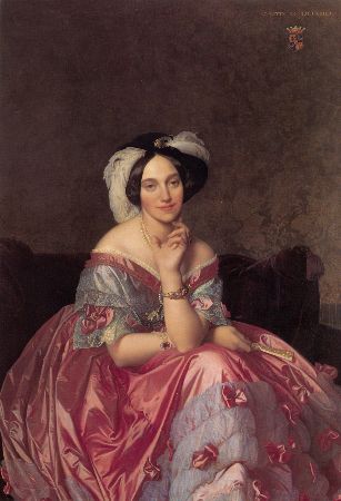Ingres, Portrait of Baronne de Rothschild, 1848