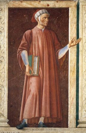 Dante Alighieri, Andrea del Castagno, 1450