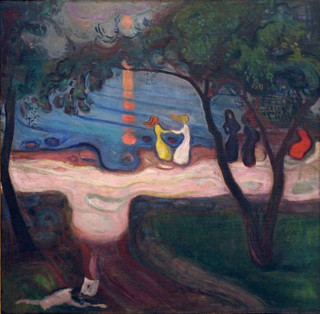 Edvard Munch, Dance On The Shore, 1900